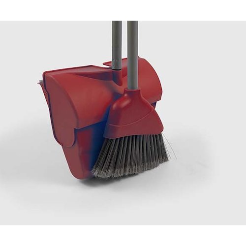 Angle Lobby Dustpan & Soft Brush Set (CA005-R)